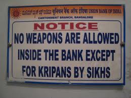 kirpan permission
